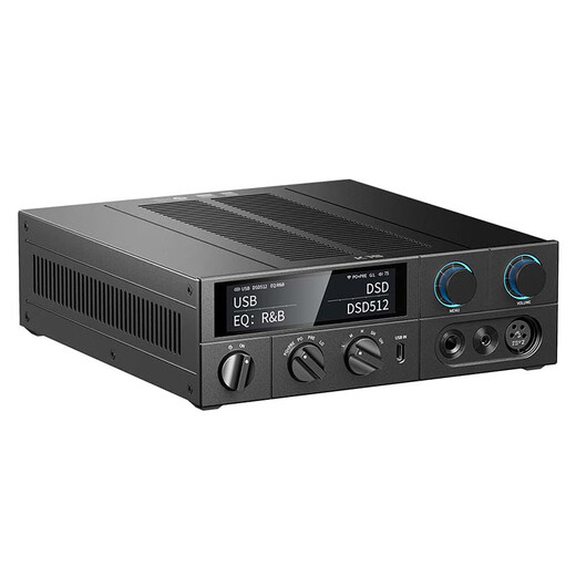 FiiO K15 desktop decoding headphone amplifier DSD decoding all-in-one headphone power amplifier HiFi decoder black