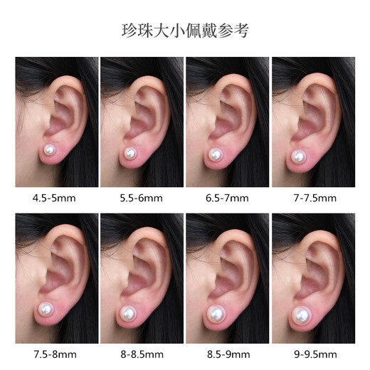 Duyi Aurora Seawater Akoya Pearl Set Fashion Design Earring Pendant Birthday Gift for Girlfriend and Wife Pendant Aurora 8-8.5mm