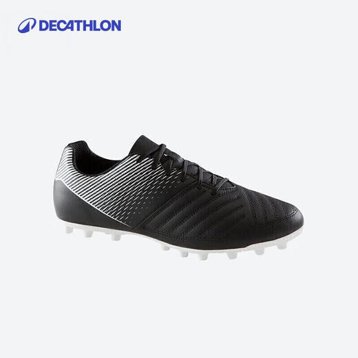 Decathlon Football Sports FG Spike Men's Football Shoes Black 2357004 Size 42