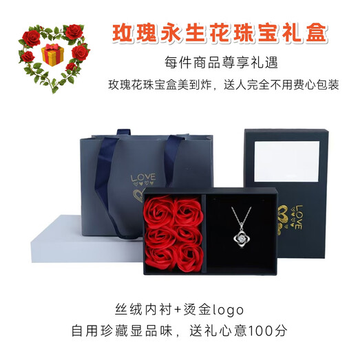 Legend Qing Jewelry 925 sterling silver four-leaf clover necklace + birthstone April diamond square zircon (synthetic gemstone)