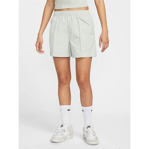 Nike (Nike) Pantalon de survêtement Pantalon féminin Été Nouveau pantalon décontracté tissé lâche sec et respirant Shorts d'entraînement FV6623-034 Light Silver S
