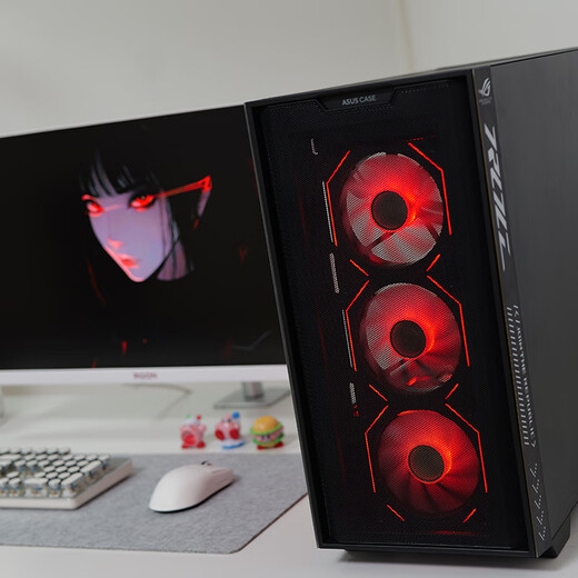 ASUS AMD Ryzen R7 9800X3D/RTX5080/RX9070XT barebone independent graphics card computer e-sports game assembly machine family bucket office desktop DIY host R7 9800X3D丨RX5070TI 16G