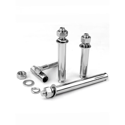 Thousand-speed wheel national standard 304 stainless steel expansion screw bolt extension expansion tube M6*60 (10 pieces) 304