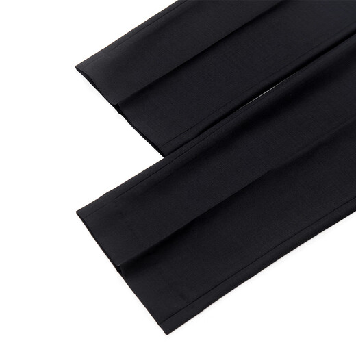 Shanghai Haoyu all-wool suit suit men's slim-fitting business formal wear black high-end groom's wedding dress groomsmen's suit black including pure cotton shirt striped tie default delivery SF Express next day delivery XL (175)