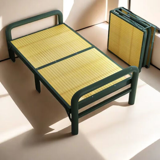 
Shengtao lunch break storage convenient nap home adult bed folding office bamboo board accompanying bed single bed Chishui Mingzhu*192 long*95 wide-16851
