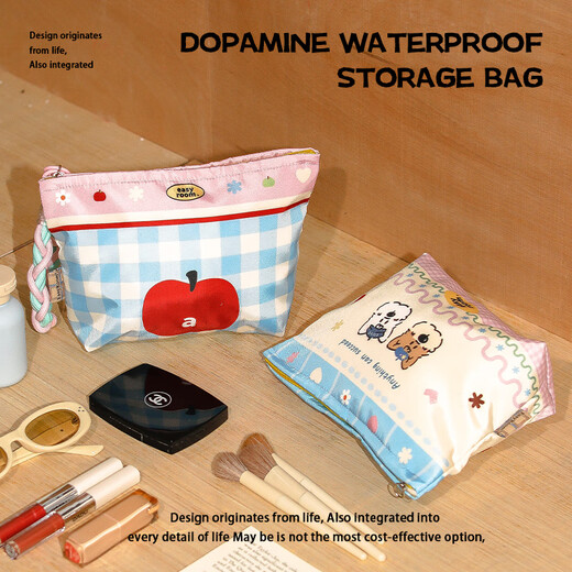 Fanyejia ins dopamine cosmetics storage bag portable travel organizer bag large-capacity toiletry bag hand-carrying waterproof