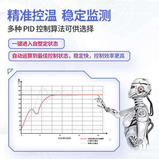 东崎液晶温控仪TP数显智能温控器高精度pid温控全自动温度 TP4-MC1048*48/继电器或SSR输出
