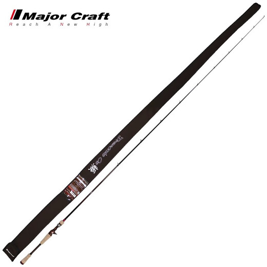 MAJOR CRAFTMajorCraft Japan's new dragon mandarin lightweight tasshui luya pole super fast adjustable insect rod mandarin fish perch rod 2.04m DMC-682M Dragon mandarin first generation gun handle 2 sections