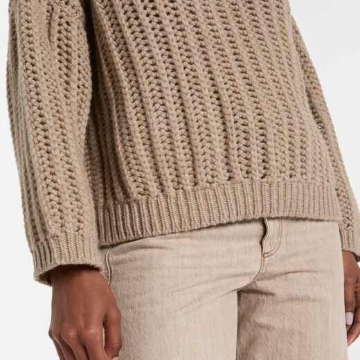 Brunello Cucinelli cashmere sweater P01083525 Brown XXS CN 155/80