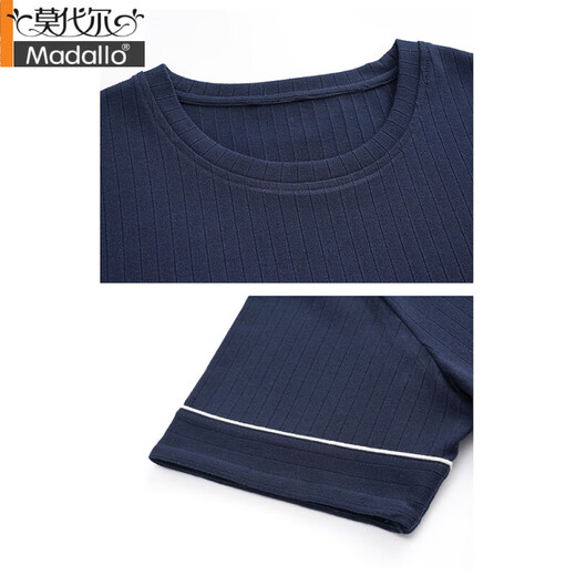 
Modal pajamas men's summer pure cotton thin shorts can be worn on the outside for casual men's plus-size cool home clothing set 9922# L [Suggested 100-120Jin [Jin equals 0.5 kg]]