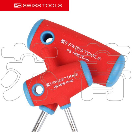 Kunlinyi PB Swiss Herramientas PB Swiss Blossom Star destornillador Tandillo T en forma de T PB 1406 Serie 14066-60 Longitud total 105 mm)