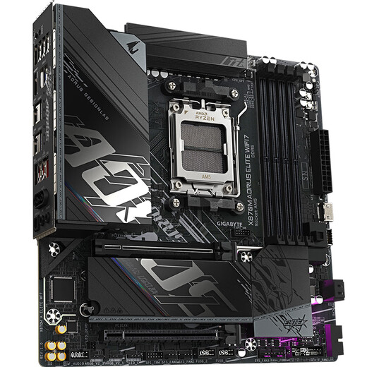 GIGABYTE AMD X870E/X870I AORUS large board/ITX motherboard supports new R7 9800X3D/7800X3D/9700X/R5 9600X X870M A ELITE AX Xiaodiao WiFi
