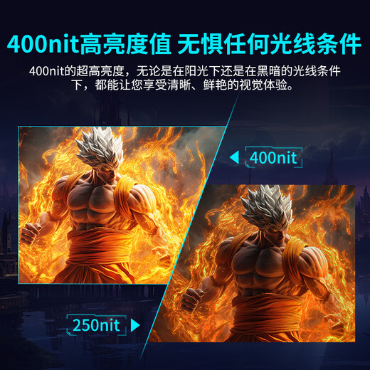 Sculptor 18-inch 2.5k portable monitor 180HZ high brush 100% DCI-P3 color gamut Laptop mobile phone secondary screen PS5 gaming e-sports expansion screen MQ18LH