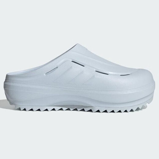 阿迪达斯 （adidas）包头拖鞋男鞋女鞋2025夏季新款波波凉鞋厚底凉拖鞋轻便休闲运动鞋 JR9273浅蓝 36.5