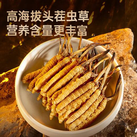 阿依舍西藏那曲野生虫草约4根/克10克约40根冬虫夏草补品送礼长辈