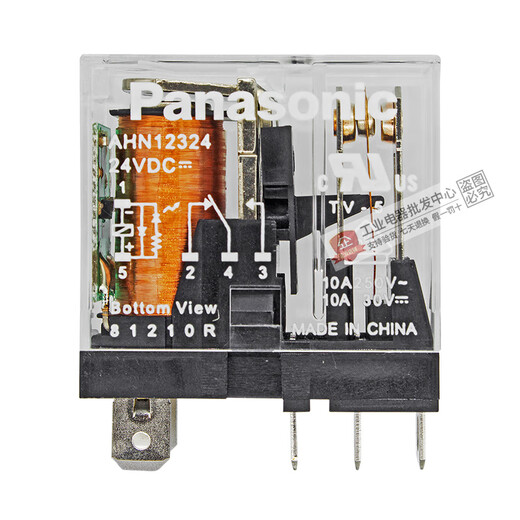 Original Panasonic Panasonic Intermediate Relay AHN12324 AHN12124 DC24V 24VDC AHN12324+ BASE