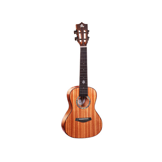 Ajima AJIMA Full Single Mahogany Ukulele Small Guitar Beginners Male Student Adult Female Uklili A3 23-inch Log Color A3 Full Single Matte