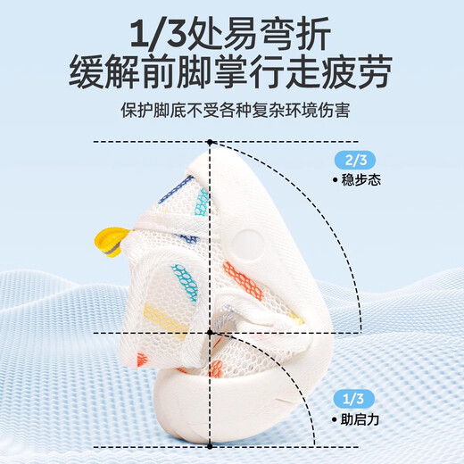 Jingqi (Joyncleon) Kind Kleinkindschuhe Neue Art von Männern und Frauen Babyschuhe weiche Sohle nicht rutschfeste Kinder atmungsable Mesh Schuhe Frühling und Herbst Babyschuhe Beige 12,5 cm in der Länge