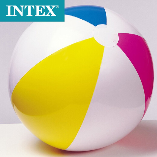 INTEX 沙滩球充气球儿童玩具球水上戏水玩具 直径61cm
