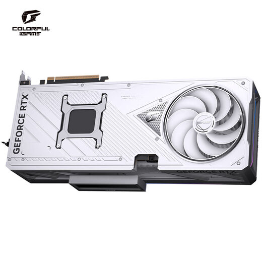 Colorful iGame GeForce RTX 5090 D v2 Vulcan W OC 24GB GDDR7 DLSS 4 e-sports light chasing game design computer graphics card