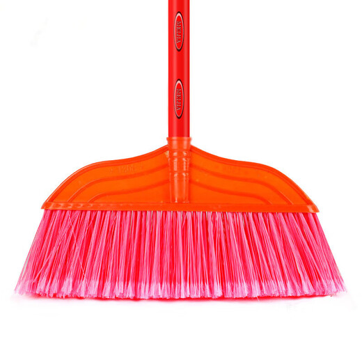 Plastic broom, hard bristles, ice wire sweeping, wooden pole, household, commercial, school, factory workshop, large broom, soft bristles, large broom, 1047 split hard bristles, 50 brooms