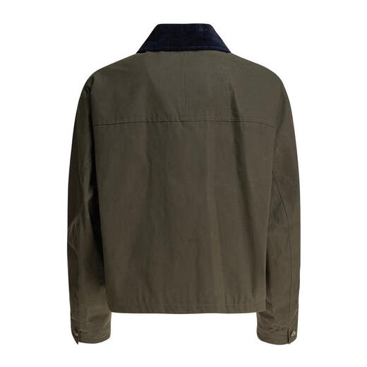 A.P.C.女士棉质长袖休闲夹克百搭舒适通勤外套 黑色 均码 |EU-38