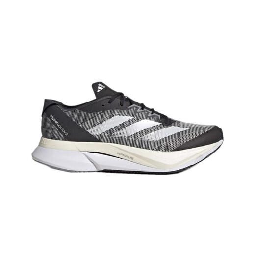 Adidas Men's Shoes 2024 New Adizero Boston 12 M Shock Arscive Sports Rrots Rrote Id4234 HQ1349 Black/White 40