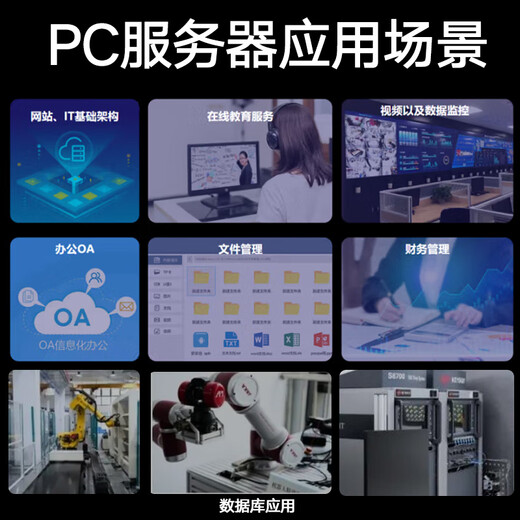 Daoai Server tower server host Xeon E-2324G file sharing UFIDA Kingdee Cloud ERP financial system data host video surveillance data raid storage Xeon E2356G six-core 3.2GHz dual network ports 16G+256G SSD+3T hard drive