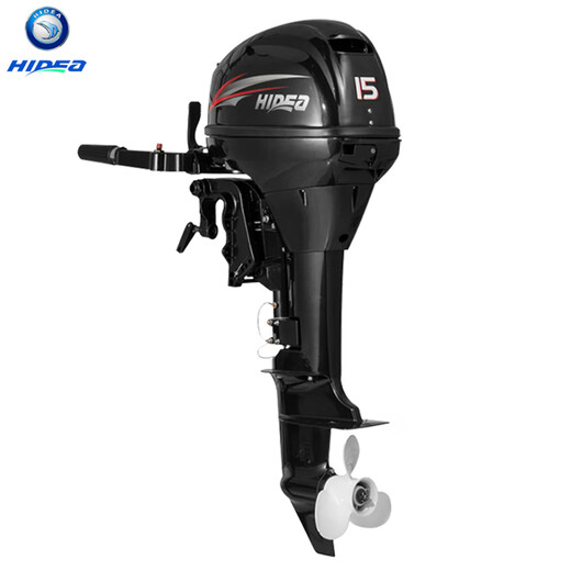 Hai's outboard propeller, assault boat, kayak motor, thickened inflatable boat, fishing boat, external gasoline engine, 2-stroke 5 horsepower, 12L external fuel tank