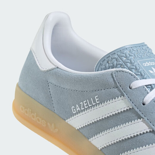 Adidas (adidas) Клевер китайский день Святого Валентина Подарок Женская Газель в помещении w повседневная обувь JQ7009 Pink Blue 39