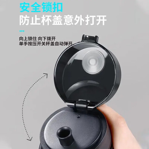 Fiyuega Sports Water Cup Large Capacity Large Water Cup Men's Fitness Water Cup Frosted Gradient Plastic Cup with Tea Leak Student Water Cup Black and White Gradient 650ml