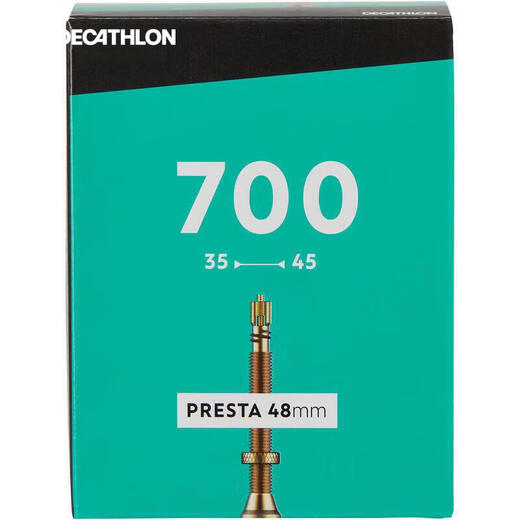 Decathlon Mountain Road Bicycle Inner Tube 700OVBHC700X35-45 Buse à air français 48 mm176510