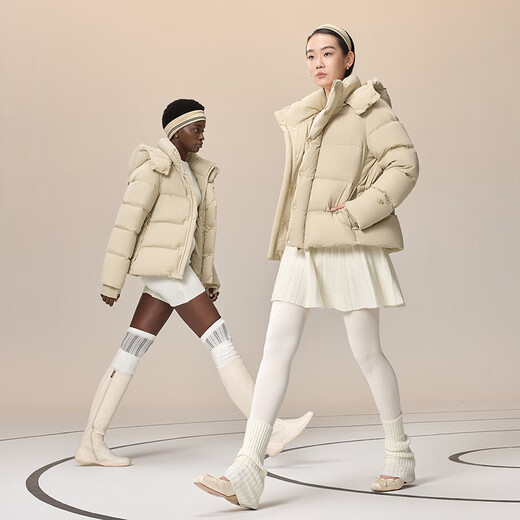 Govan Black Gold Goose Down Jacket Queen 5.0 Five-Gate 25-Year New Versatile Slim Women's Autumn and Winter Down Jacket Platinum No. 6 M