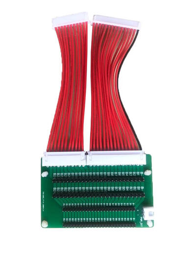 JK lithium battery high current active equalizer adapter board 2-24 string equalization 2.0 to 2.54 line sequence detection board 2-24 string equalization adapter board