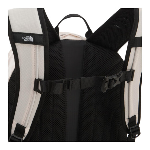 North Face Borealis32Llogo Logo Nylon Rucksack reguläre Männer und Frauen gleiche Paare Paare Creme Beige Creme Beige Creme Beige