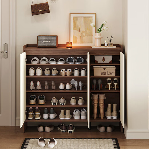 Lin's home entrance shoe cabinet and entrance cabinet integrated storage wall shoe rack home dining side storage OV4N