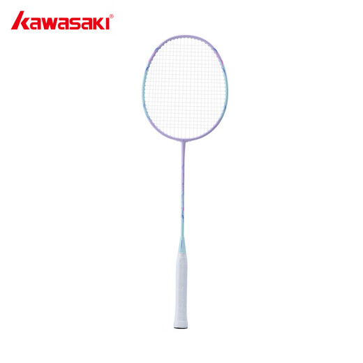 Raquette de badminton Kawasaki (KAWASAKI) Sugar Blade X1 en carbone ultra-léger, résistante à l'attaque et à la défense, double raquette d'entrée de gamme pour débutants, universelle pour enfants et adultes