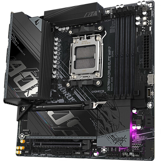 GIGABYTE AMD X870E/X870I AORUS large board/ITX motherboard supports new R7 9800X3D/7800X3D/9700X/R5 9600X X870M A ELITE AX Xiaodiao WiFi