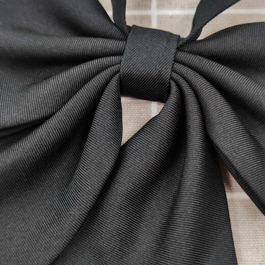 Yuli new tie for women without polyester cotton matte versatile casual sharp corner bow tie for female student college trend cool 1396 free style