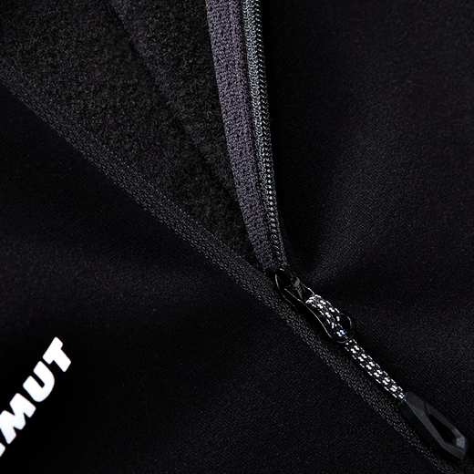 Mammut warm warm schnell trocknend Halsband Casual Jacke für Frauen schwarz xs