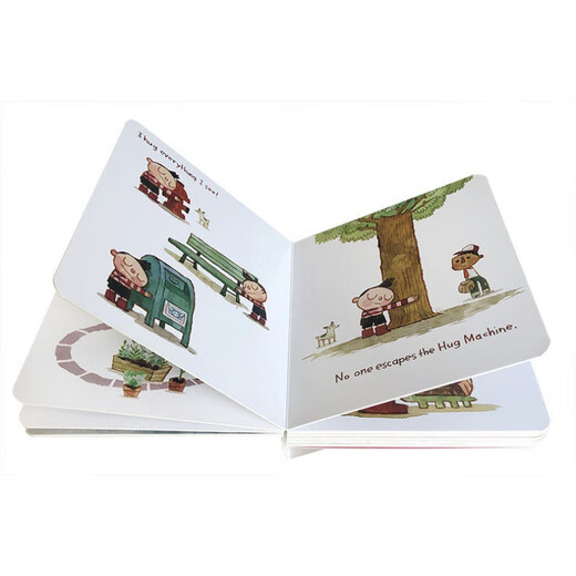HugMachine, le robot câlin, le livre d'images original en anglais pour enfants, le pouvoir des câlins, le don de l'amour, envoyé au hasard