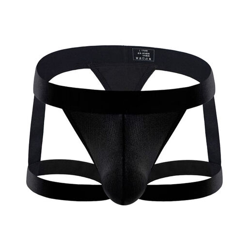 Leggings de tono de doble tanga para hombres de cadera