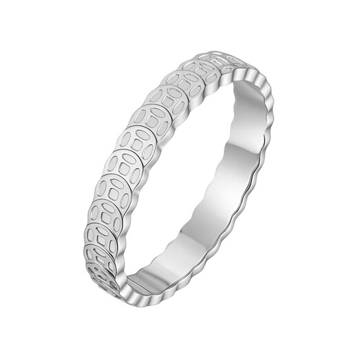 China Gold (CHINA GOLD) platinum full circle copper coin ring platinum ring coin as a birthday gift for girlfriend and wife. The gold weight is about 2.6g 12#