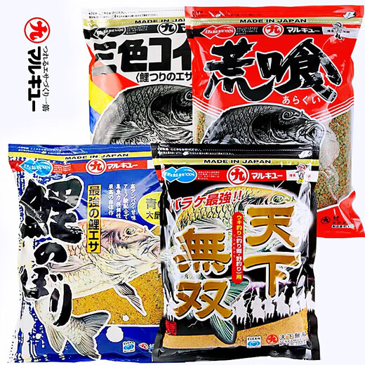 Wan Jiu imported Wan Jiu Tian Xia Dahuang Food Original fishing bait De three-color carp Four Great King Kong carp Trial 1000g