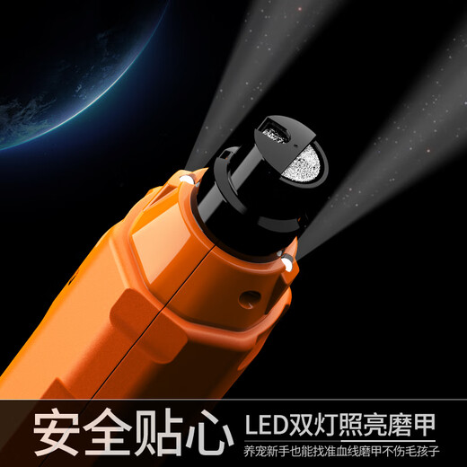 Jiuyu Joyu Jiuyu Pet Nail Grinder Dog Nail Clippers Cat Electric Toe Trimmer Large Dog Universal Scissors N60-Military Green (Universal for All Pets)