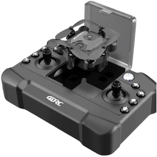 DJI Hong Drone Mini Aerial Airial Aircraft Grundschule Grundschule Fernbedienung Flugzeug Einführung Kinderspielzeughubschrauber UFO UFO-Sauce Keine Flugfotografie Intelligente hochrangige Einstellung 4 Batterien gebrochen und Ersatz + Fernbedienung Batterie + Verletzlich