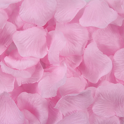 Zi Jiafu Simulierte Rosenblätter Vorschläge und Hochzeitssimulationsblätter Hochzeitsrequisiten Hochzeitsraum Dekoration Layout gefälschte Rosenblätter schwarz [1000pcs/Paket] Verpackung