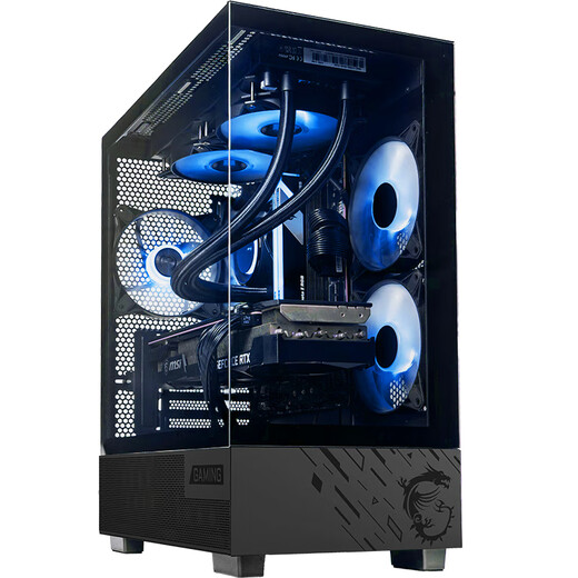 MSI Core Ultra7/i5-14490F/14600KF with 5060/5060Ti e-sports game machine RGB sea view room desktop DIY computer for the whole family barebones without graphics card丨i5-14400F