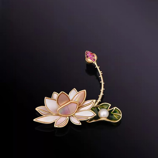 Kamalun (KAMALUN) 2025 new brooch, high-end female elegant temperament, versatile corsage, high-end suit accessories, trendy gift for girlfriend, confession gift three-piece brooch set