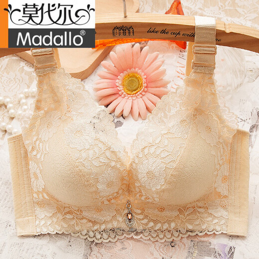 Modals Jahr von Zodiac Red Bra-Frauen, die sich mit oberen Brüsten versammelten und verdickt haben, um große Einstellungstypen brustfreie Unterwäsche zu zeigen [2 Stück] Big Red + Big Red 70A 32